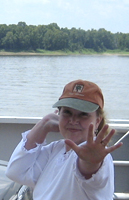 C'est moi sur la riviere