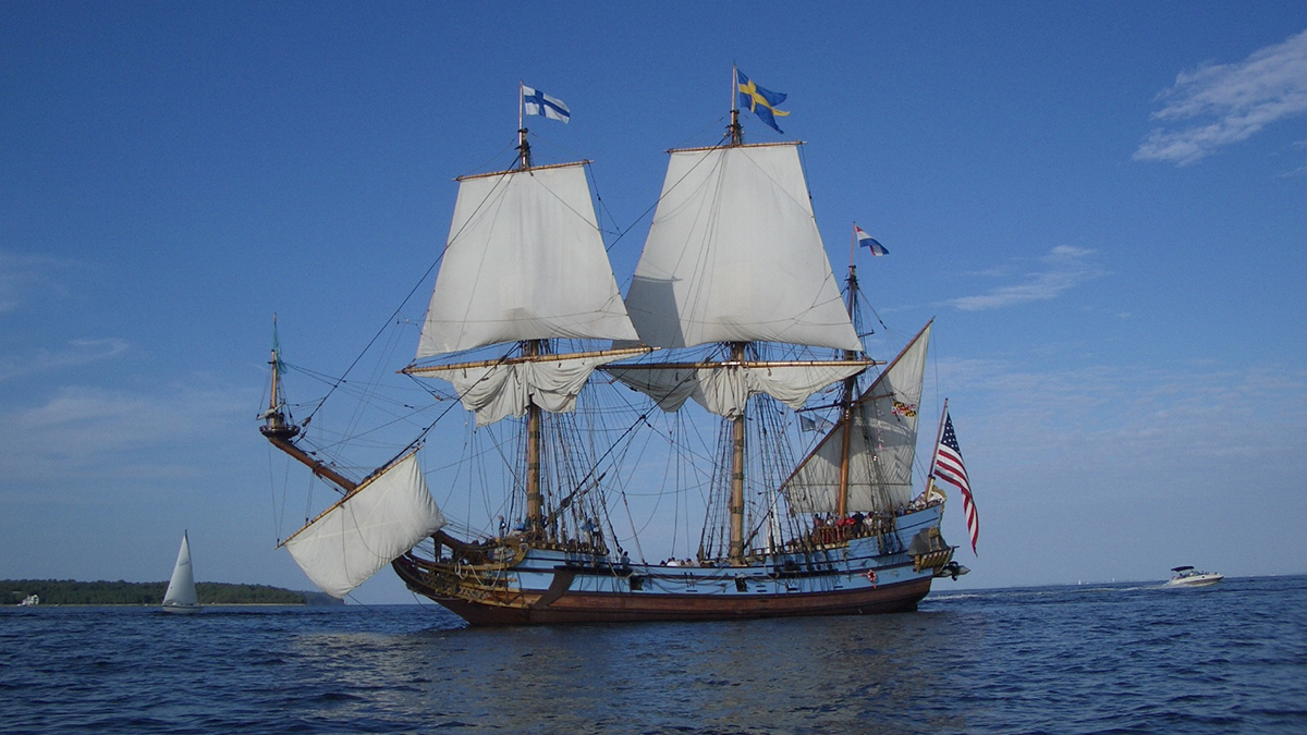 The Kalmar Nyckel (a ship)
